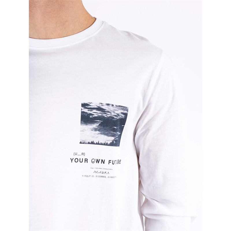 Marcus Herren Ardy Langarmshirt Weiß