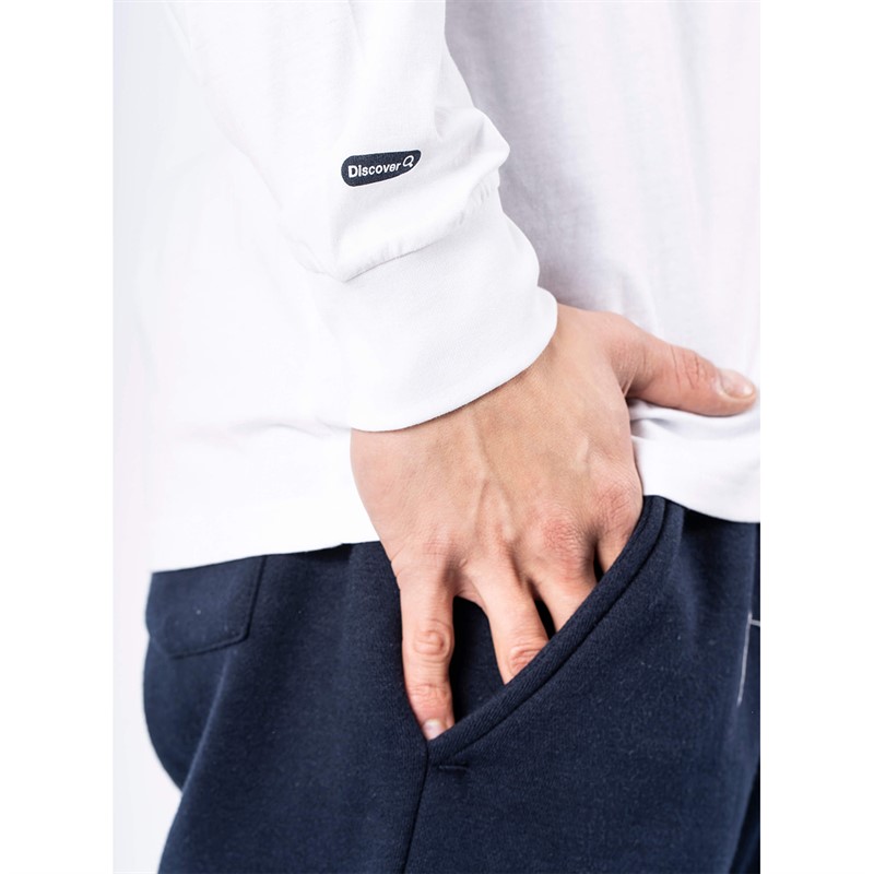 Marcus Herren Ardy Langarmshirt Weiß