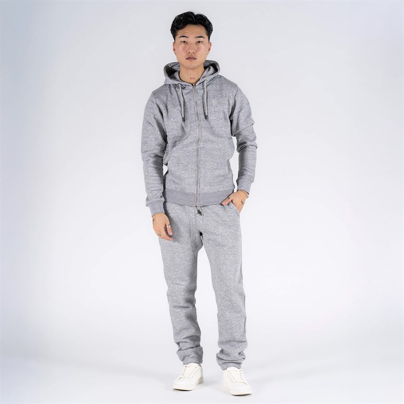 Marcus Herren Colin Strickjacke Hell Grau Meliert