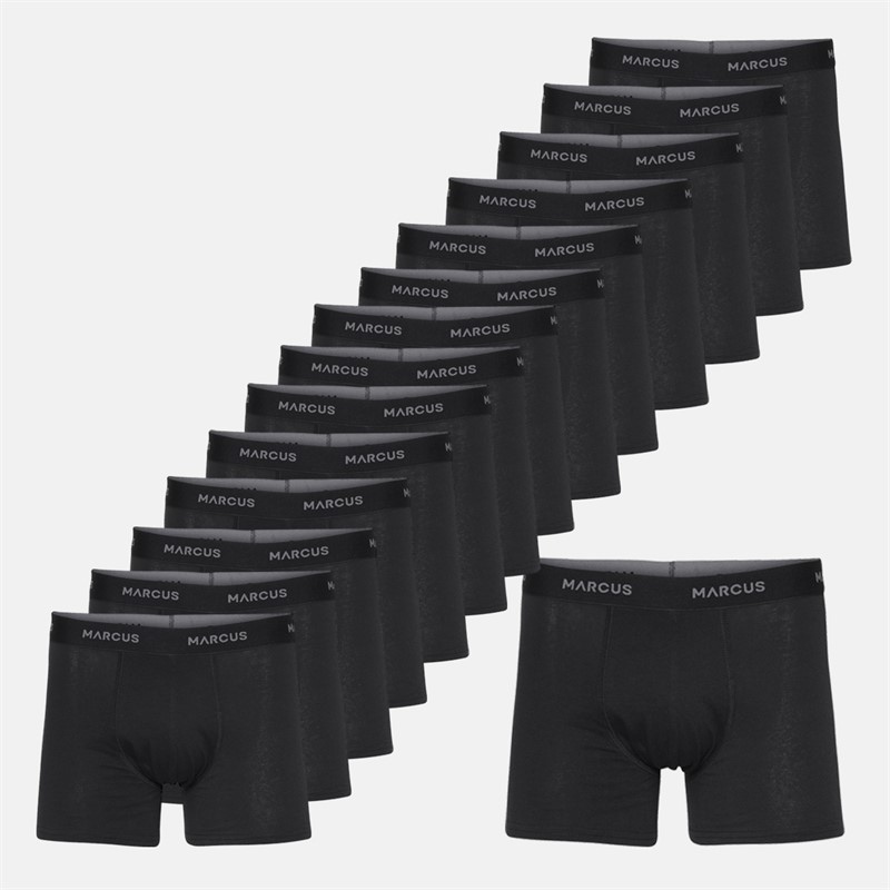 Marcus Heren 15 Pack Roxy Boxers Zwart - Maat XL