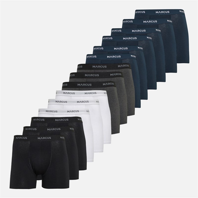 Marcus Herren Fünfzehn Pack Roxy Boxers Dunkelblau