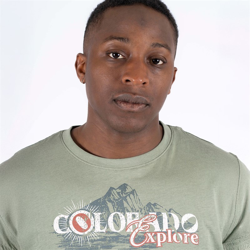 Marcus T-shirt Kolton Homme Vert Agave S//Agave Green