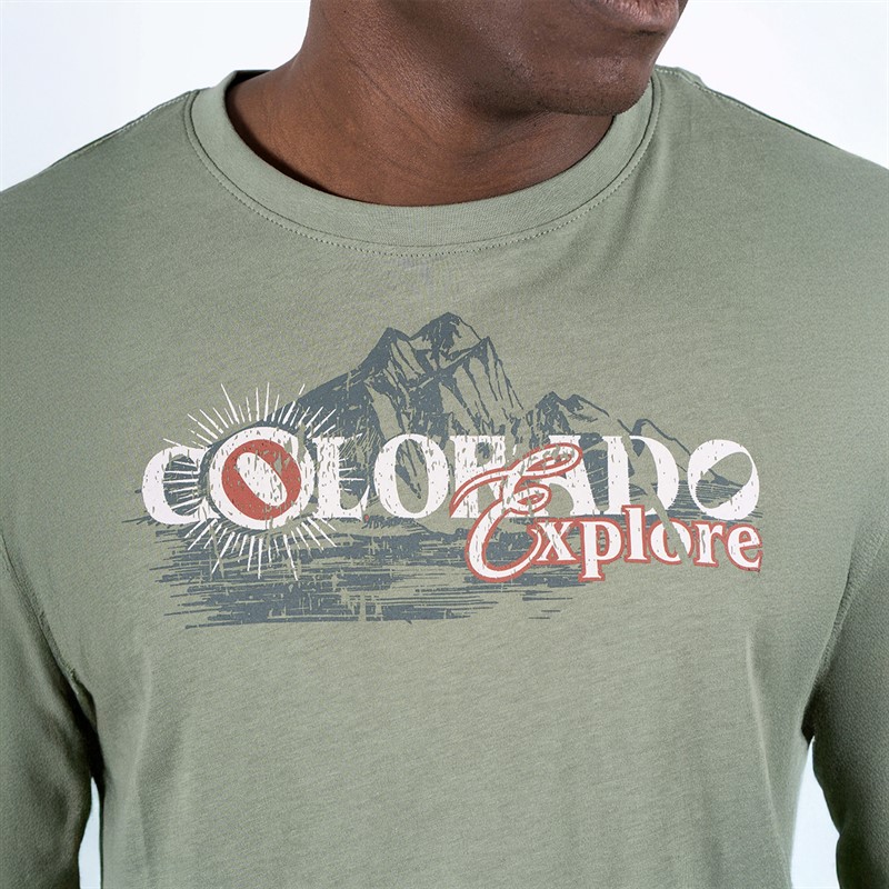 Marcus T-shirt Kolton Homme Vert Agave S//Agave Green