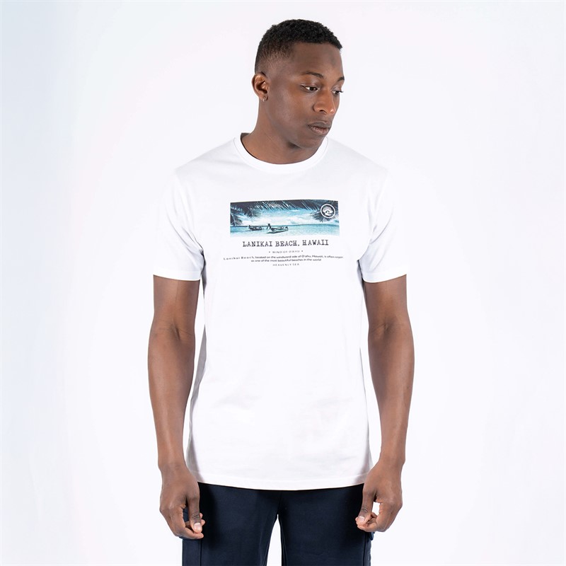 Marcus T-shirt Homme Towson blanc éclatant S//Bright White