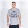 Marcus Herren Koch T Shirt S/Hellgrau Melange S//Light Grey Melange