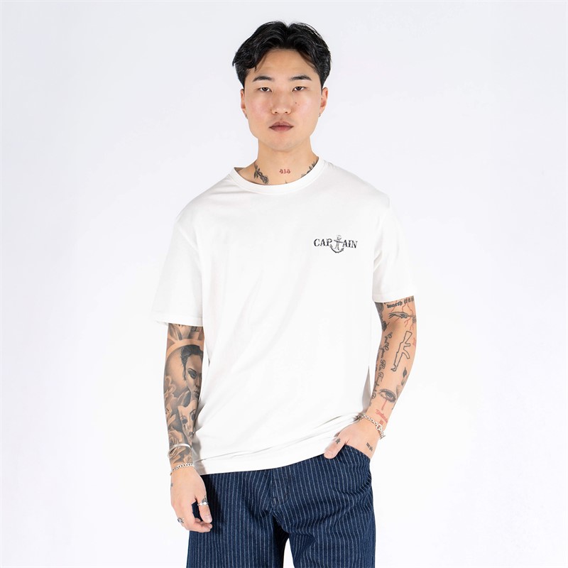 Marcus T-shirt Haddoc Homme Blanche Neige S//Snow White