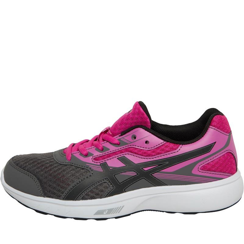 Chaussures Femme De Neutrales Course Asics Gris Stormer PkZOXiu