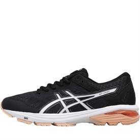 Asics Dames GT 1000 6 Stabiliteit Hardloopschoenen Zwart