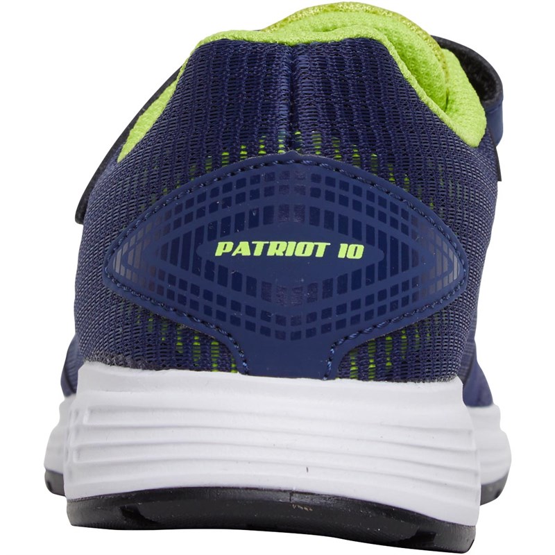asics patriot 10 ps junior running shoes