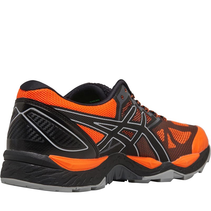 asics laufschuhe orange
