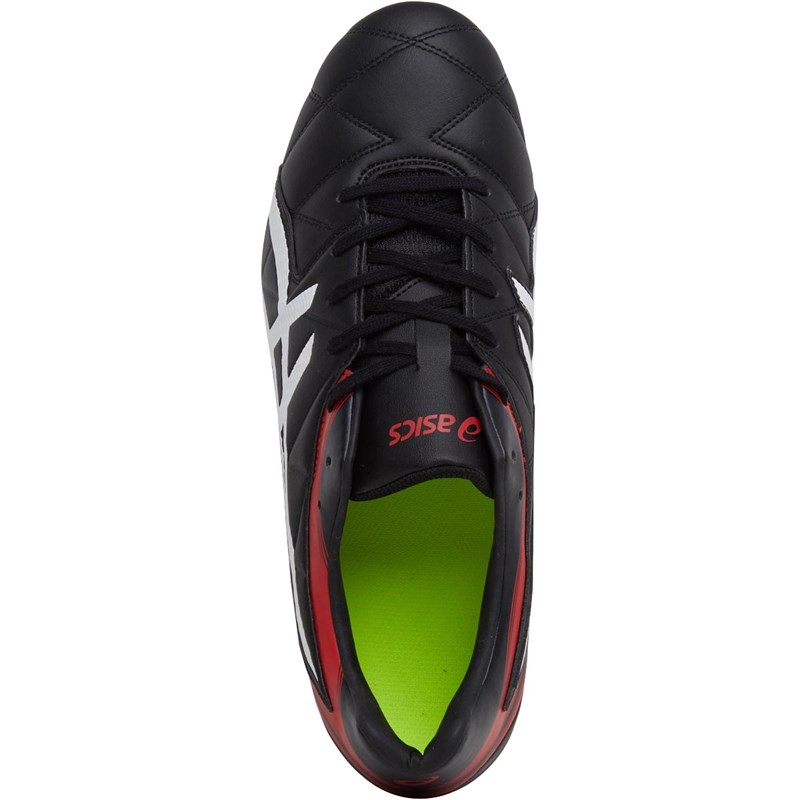 asics black rugby boots