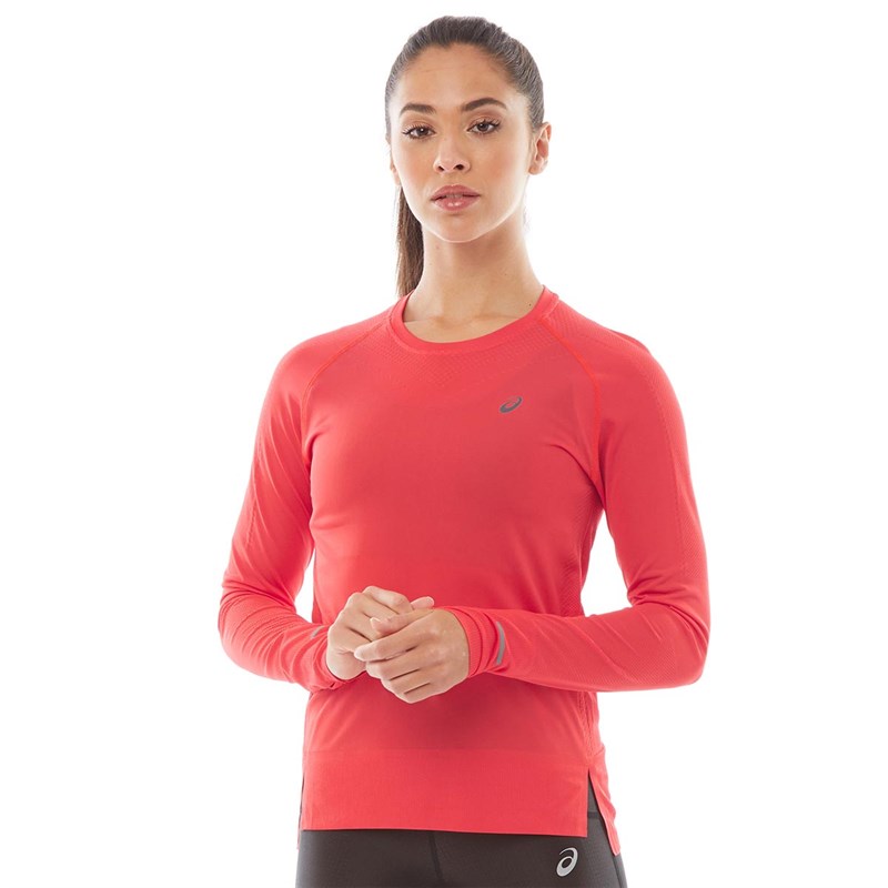 asics women's long sleeve running top