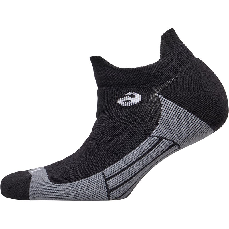 Buy Asics Road Ped Double Layer Tab Heel Running Socks Performance Black