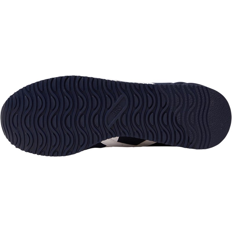 asics tiger runner midnight white