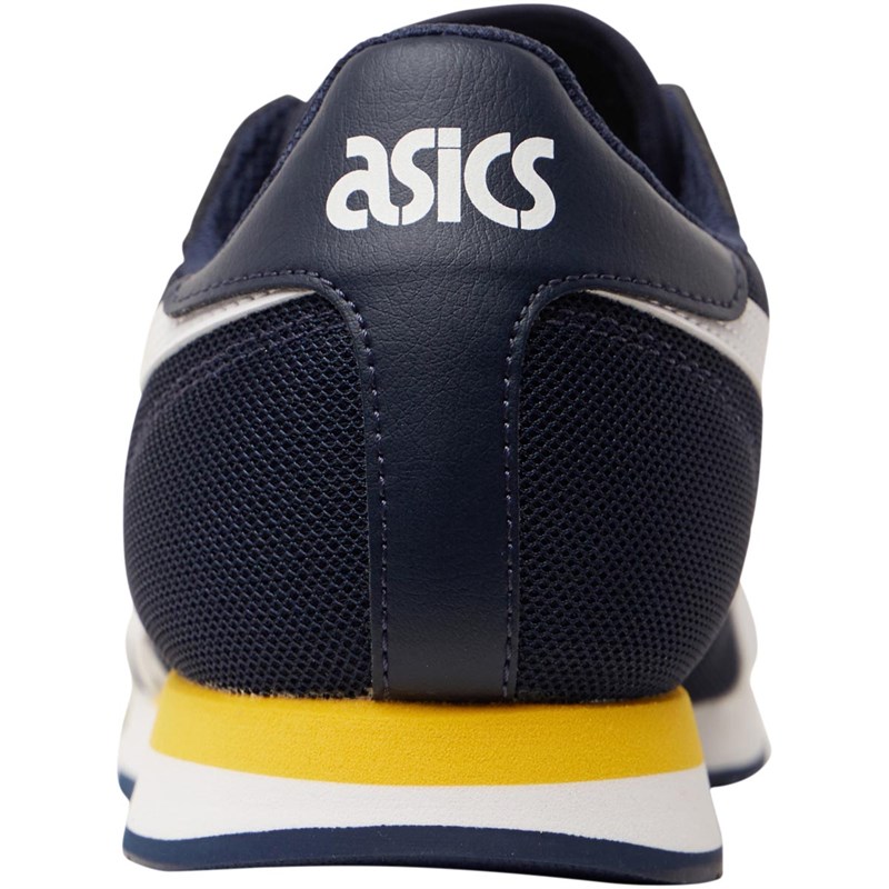 asics tiger runner midnight white