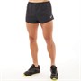 Asics Mens Woven Split Running Shorts Performance Black/Silver