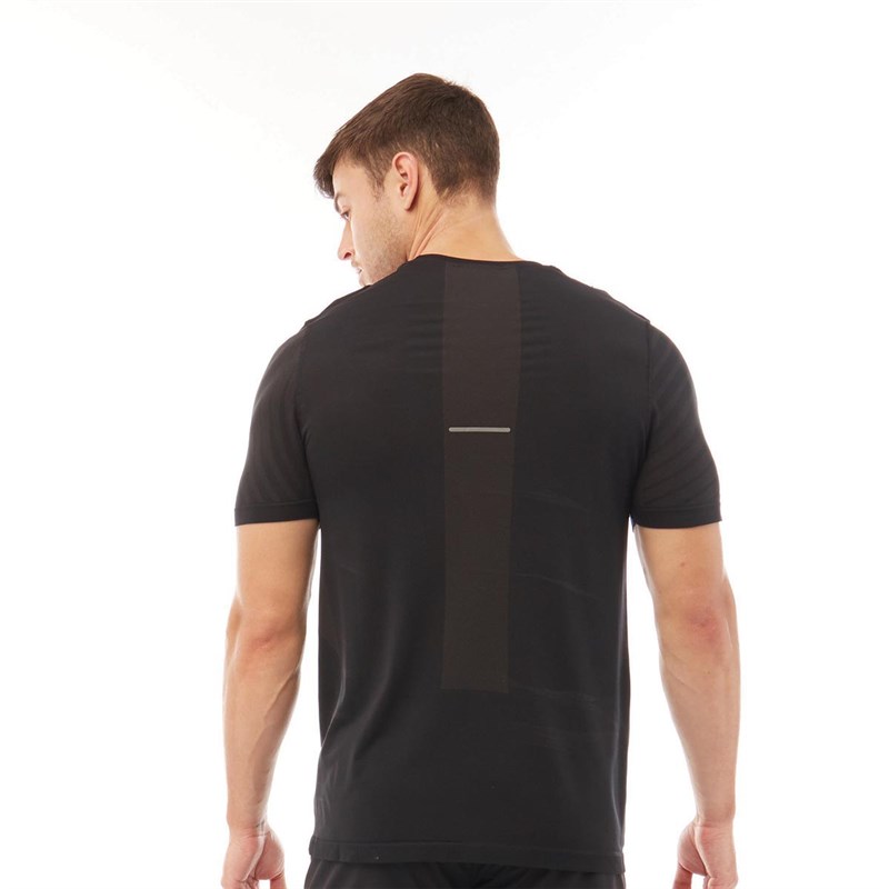 Asics Herrer Seamless Texture T-Shirt Sort