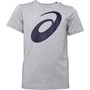 Asics Drenge Big Spiral T-Shirt Grå