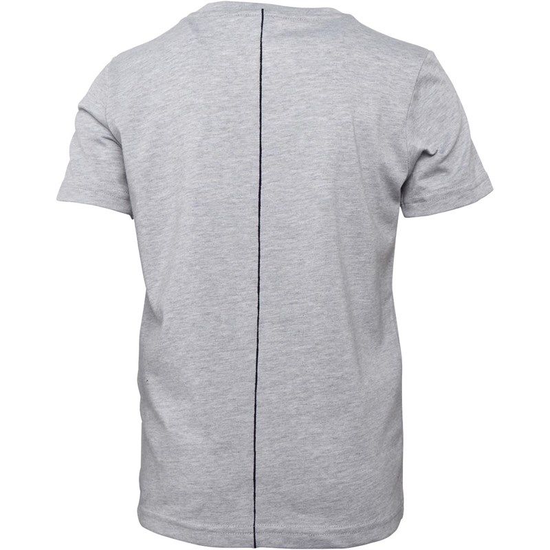 Asics Drenge Big Spiral T-Shirt Grå