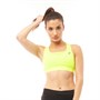Asics Damskie Biustonosz Sportowy Żółty
