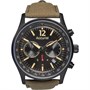 Accurist Mens Chronograph Watch Black/Green