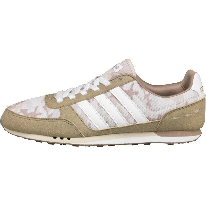 adidas Neo Mens City Racer Trainers CargoWhiteBone adidas Neo Mens City Racer Trainers CargoWhiteBone