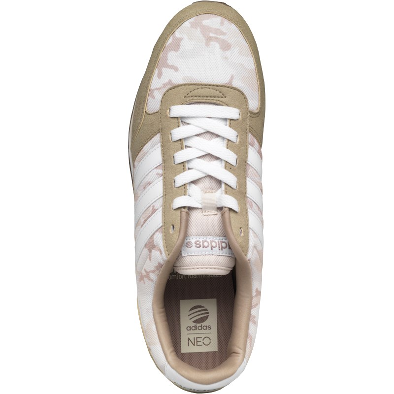 adidas Neo Mens City Racer Trainers CargoWhiteBone adidas Neo Mens City Racer Trainers CargoWhiteBone