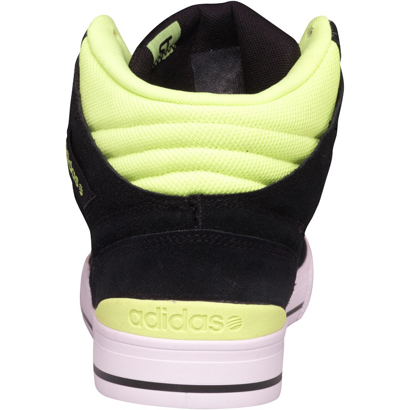 adidas neo black trainers