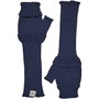 mp Denmark Gants Hope Hand Wrist Warmers Femme Bleu Marine