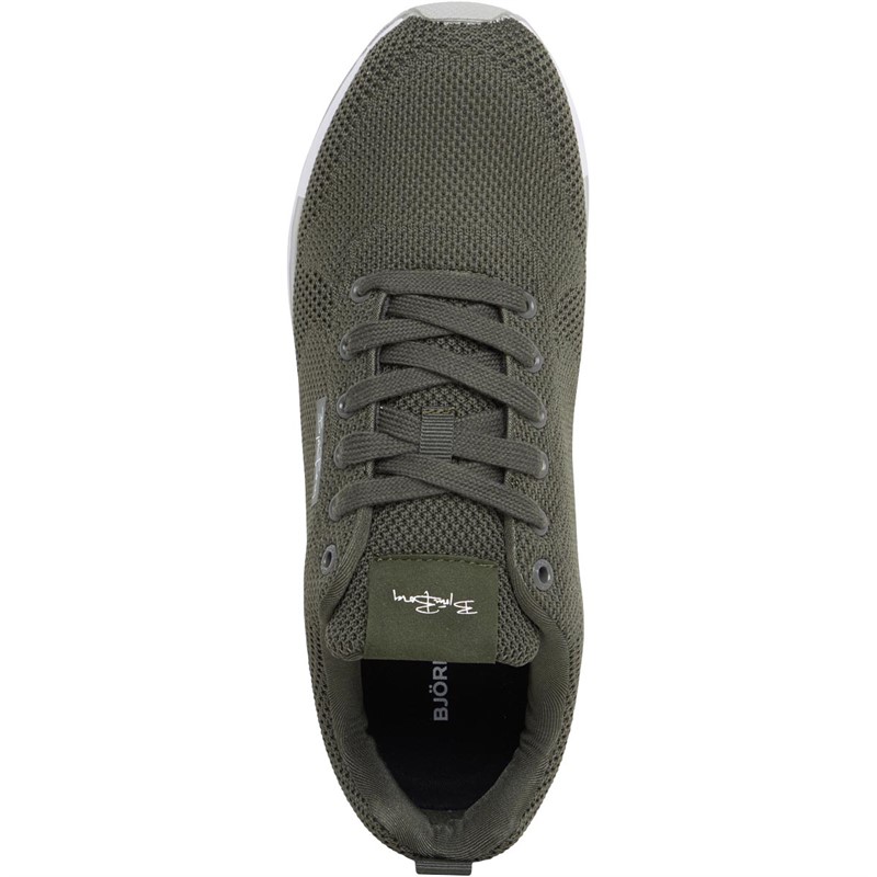 BJORN BORG Herre Sneakers Kakigrøn
