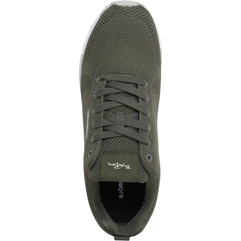 BJORN BORG Heren Sneakers Kaki