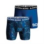 BJORN BORG Boxers Performance Homme Multicolore