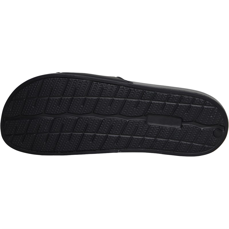 BJORN BORG Heren Harper Sig Slippers Zwart
