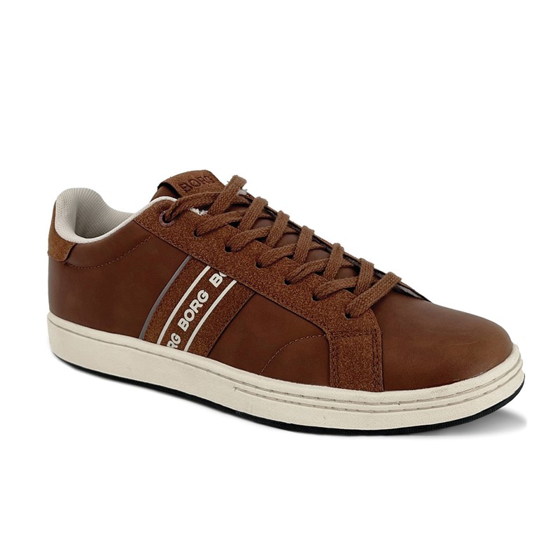 BJORN BORG Herre Tennis Low M Sneakers Cognac