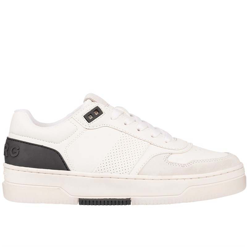 BJORN BORG Baskets Femme T2300 CTR Blanc/Noir