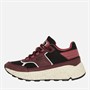 BJORN BORG Dames R1300 ID BL SP Sneakers Burgund/Zwart