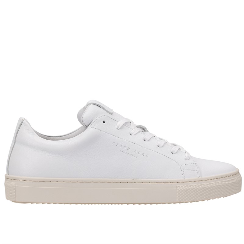 BJORN BORG Herre SL100 LEA Sneakers Hvid