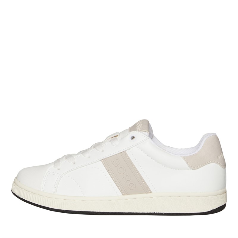 BJORN BORG Damen T316 Cls Ctr Sneaker Weiß / Off White