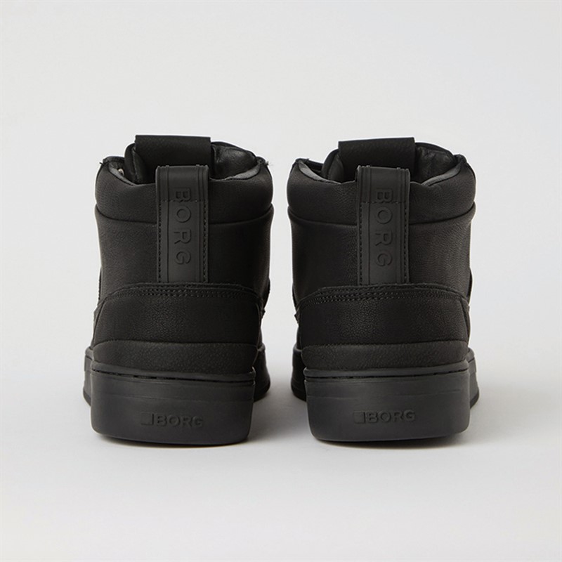 BJORN BORG Herren Game Mid T1050 Sneakers Schwarz