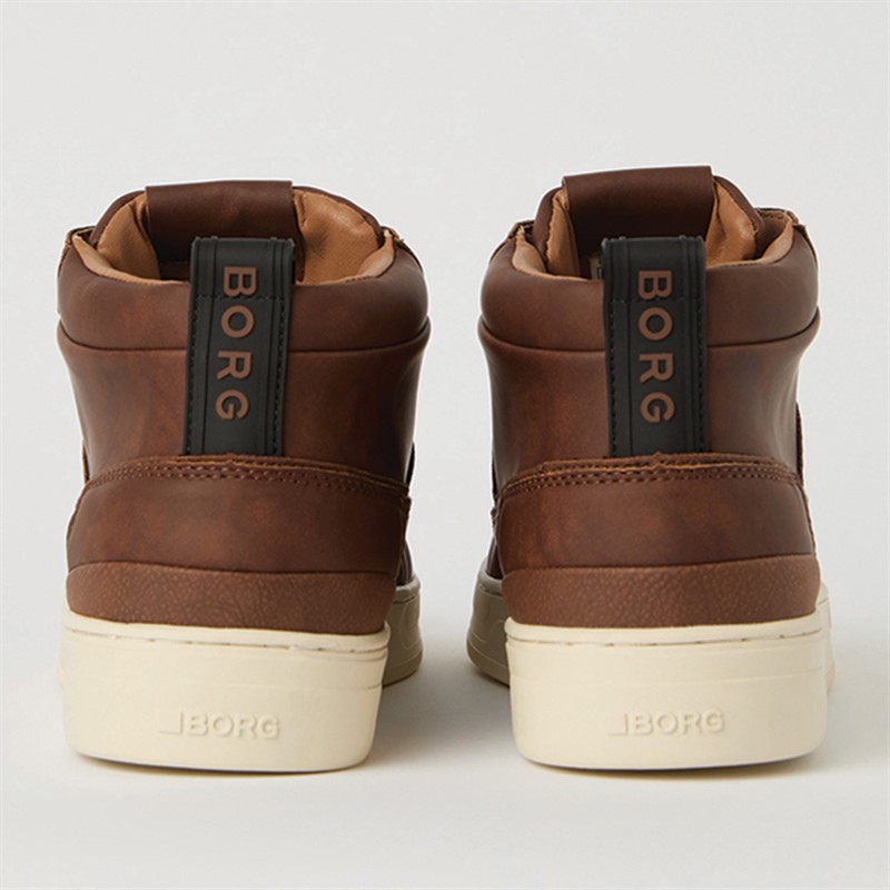 BJORN BORG Herren Game Mid T 1050 Sneaker Cognac