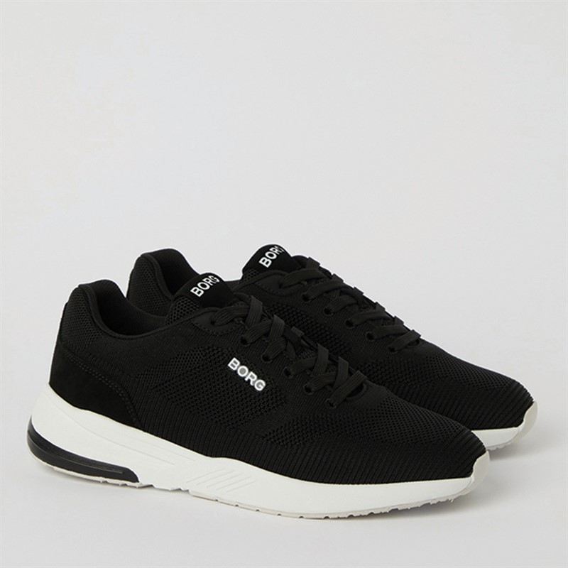 BJORN BORG Herren Rally R 3000 Turnschuhe Schwarz