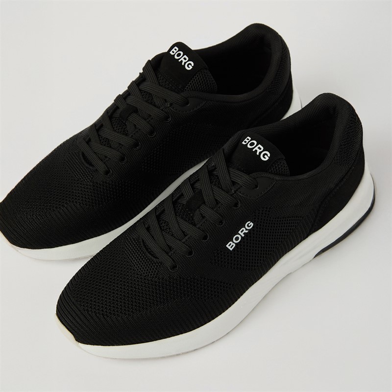 BJORN BORG Herren Rally R 3000 Turnschuhe Schwarz