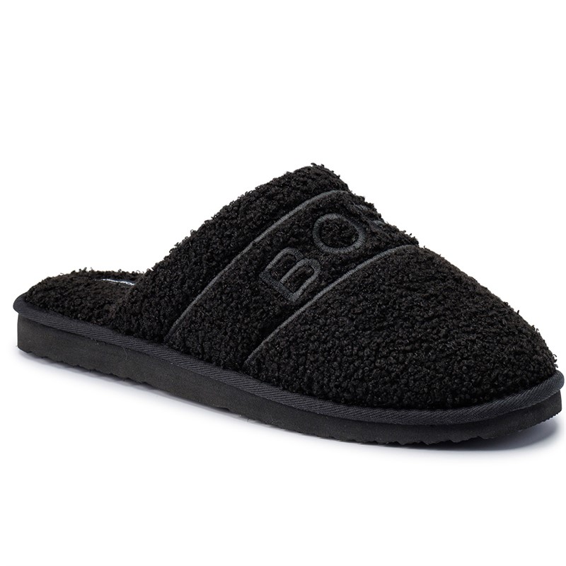 BJORN BORG Herren Hausschuh Pantoffeln Black Beauty