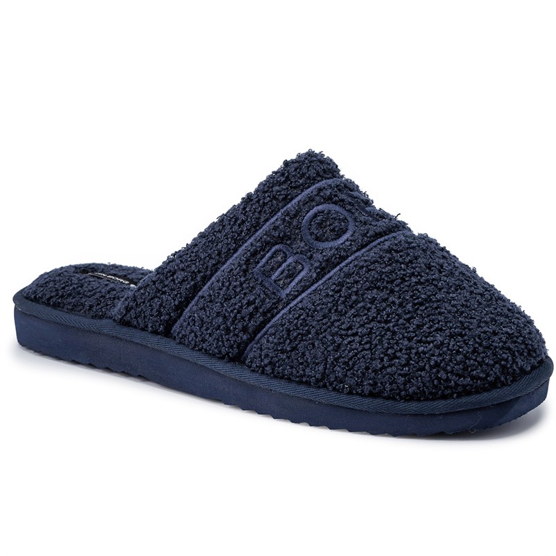 BJORN BORG Herren Hausschuh Pantoffeln Navy