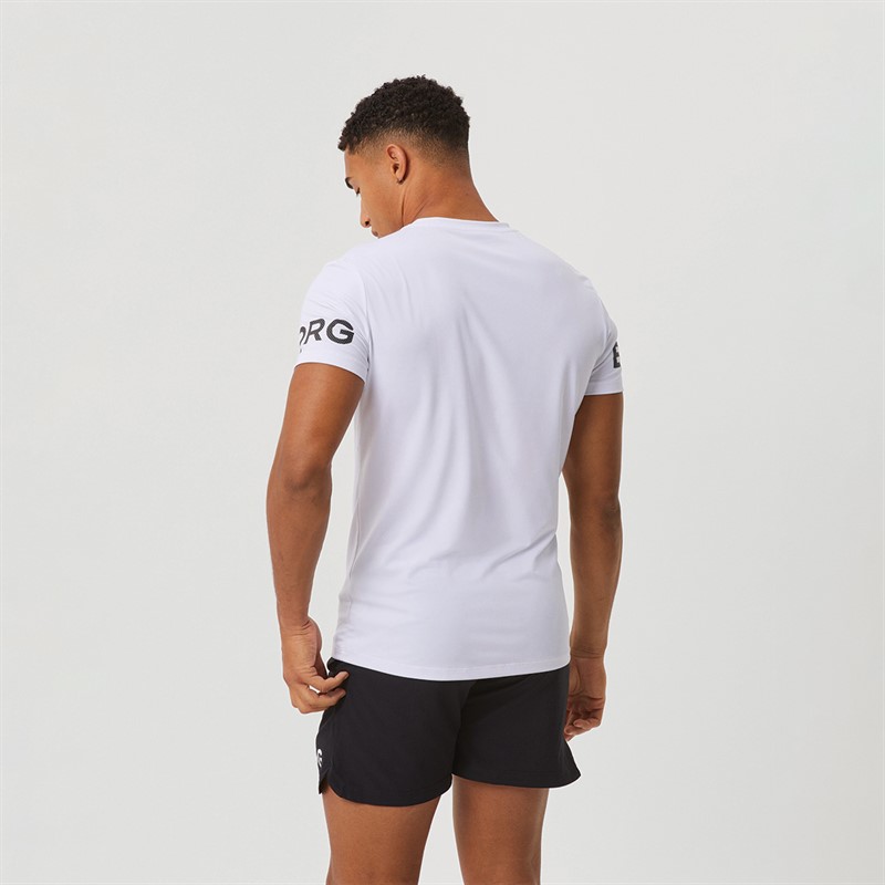 BJORN BORG Herre T-shirt Strålende Hvid
