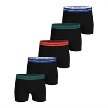 BJORN BORG Herre Fem Pak Bomuld Stretch Boxers Multi pak 1