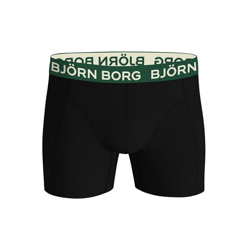 BJORN BORG Herren Fünfer Packung Baumwoll Stretch Boxershorts Multipack 6