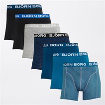 BJORN BORG Herre Syv Pak Boksershorts Multipak 1
