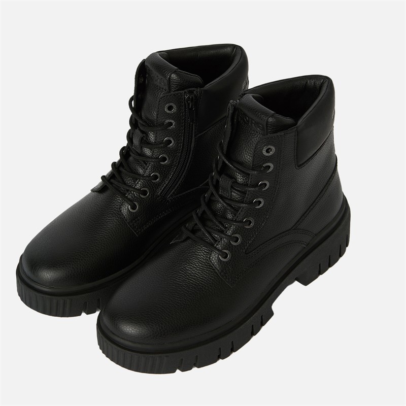 BJORN BORG Damen H300 Wanderstiefel Mid Schwarz