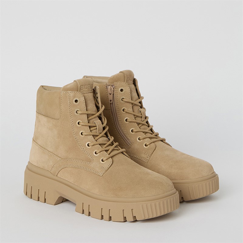 BJORN BORG Damen H300 Wanderstiefel Mid Sand